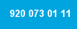 920 073 01 11